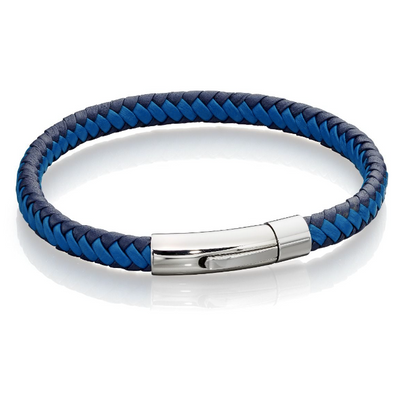 Fred Bennett Blue Leather Bracelet