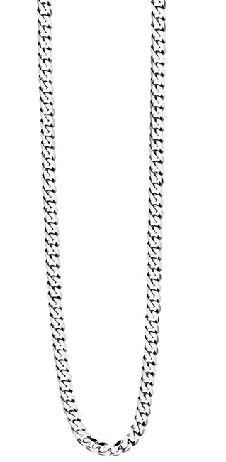 Gents Stainless Steel Curb Chain Necklace