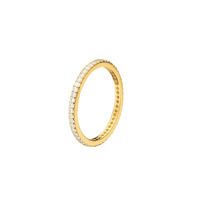 Dew Gold Eternity Ring