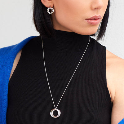 Kit Heath Bevel Trilogy Slider Necklace