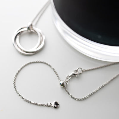 Kit Heath Bevel Trilogy Slider Necklace