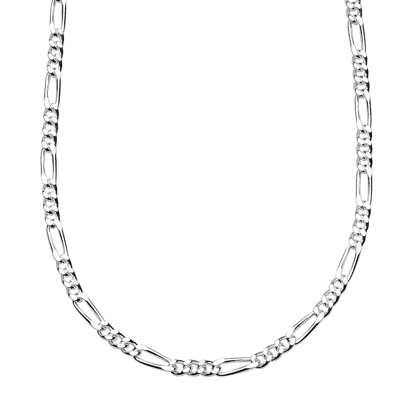 Dew Silver Figaro Necklace