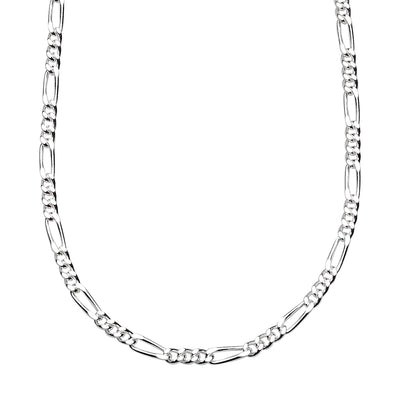 Dew Silver Figaro Necklace