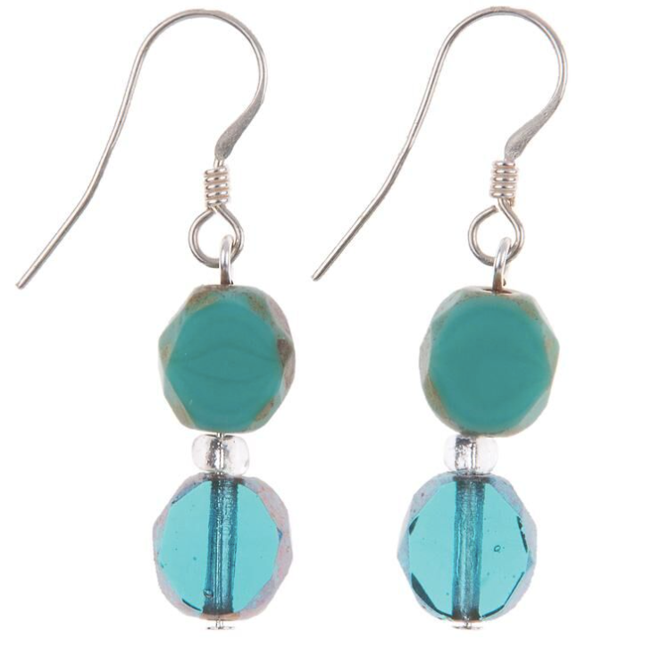 Carrie Elspeth Ocean Bohemian Drop Earrings