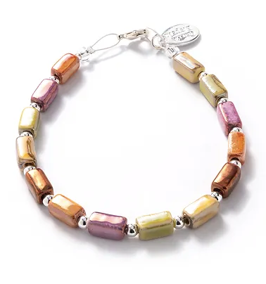 Carrie Elspeth Ceramic Sunburst Bracelet