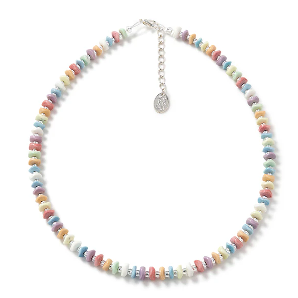 Carrie Elspeth Summer Waves Agate Necklace