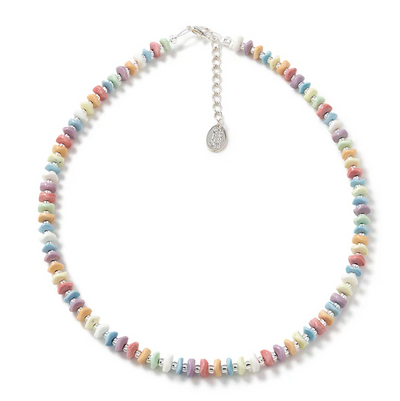 Carrie Elspeth Summer Waves Agate Necklace