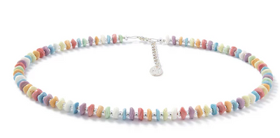 Carrie Elspeth Summer Waves Agate Necklace