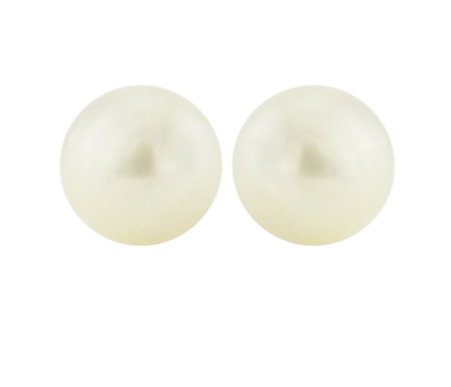9ct Gold 4mm Pearl Stud Earrings