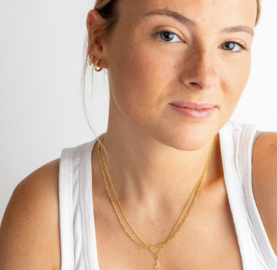 Dew Gold Fiagro Necklace
