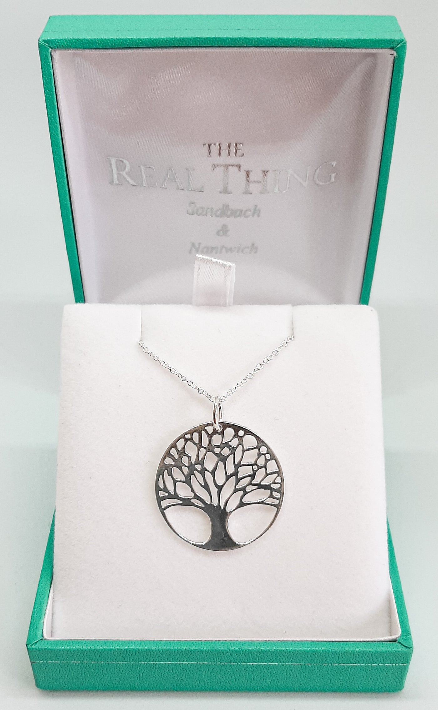 Silver Large Tree of Wisdom Pendant