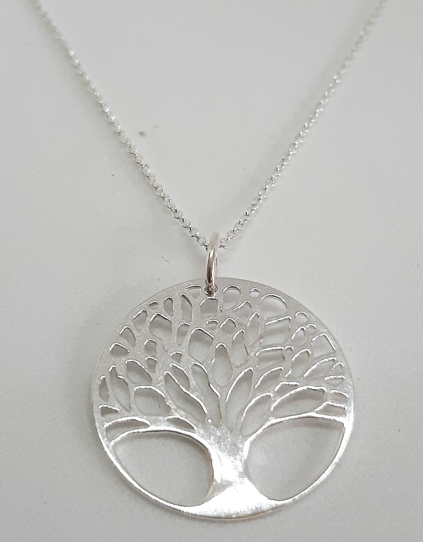 Silver Large Tree of Wisdom Pendant
