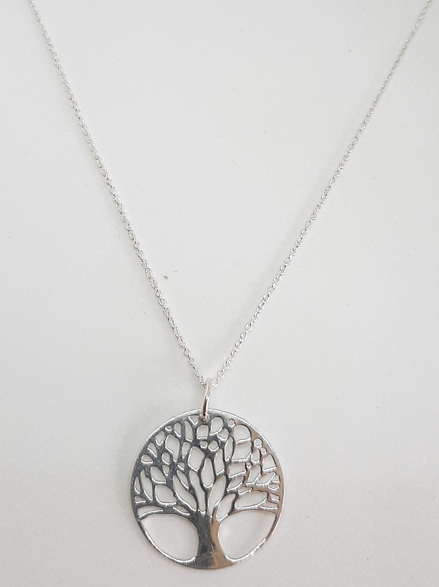 Silver Large Tree of Wisdom Pendant