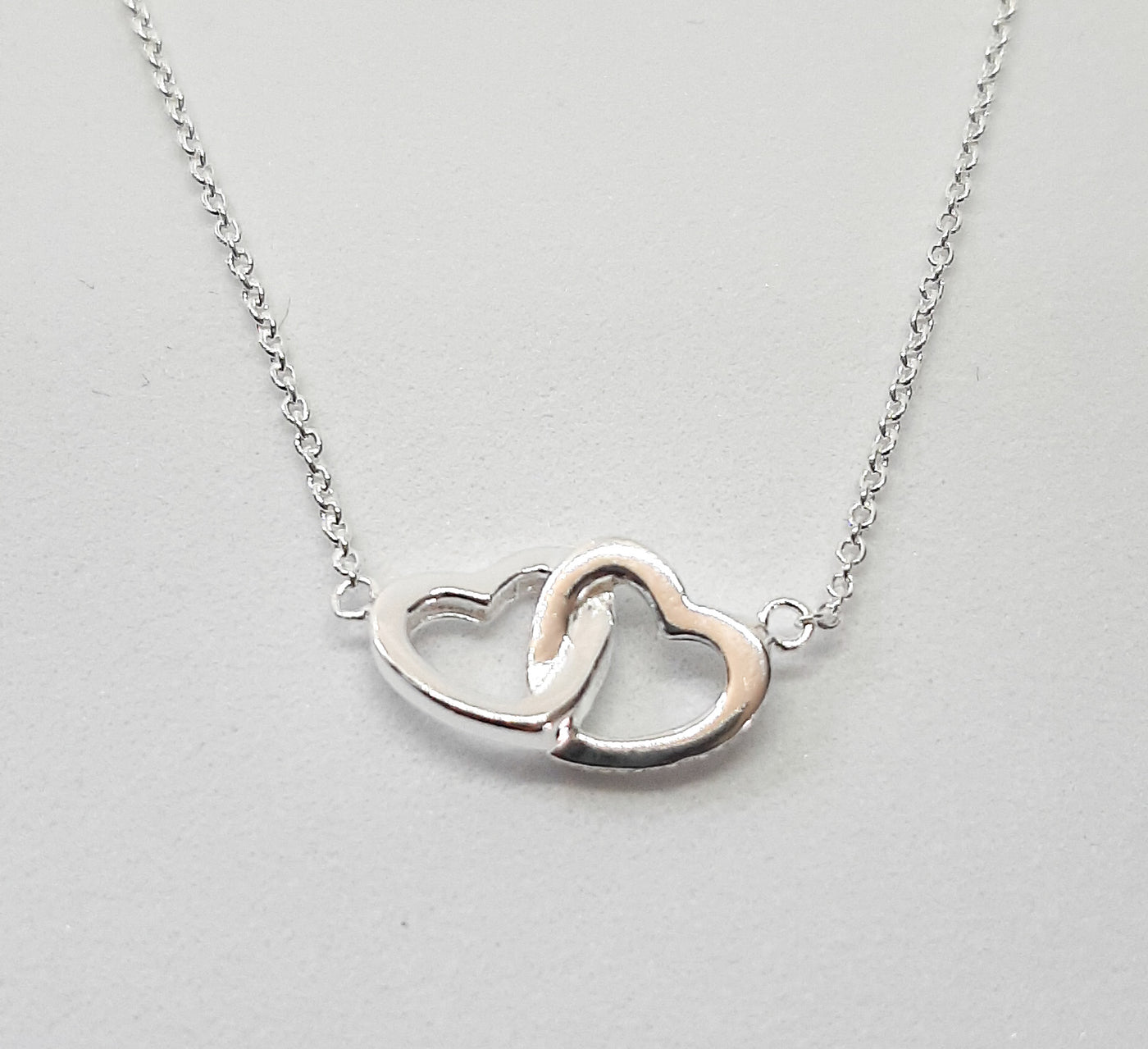 Dew Linked Hearts Necklace