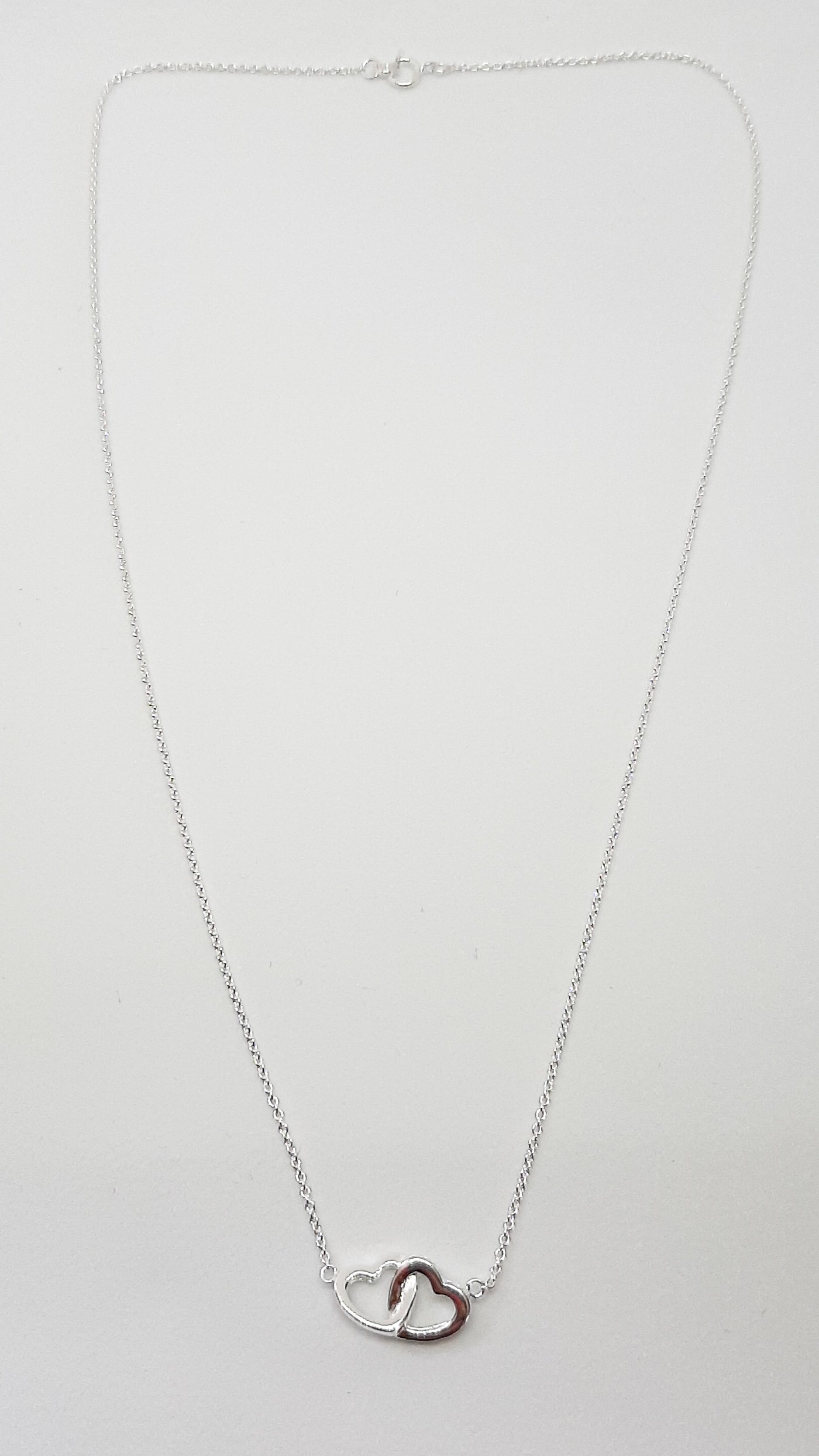 Dew Linked Hearts Necklace