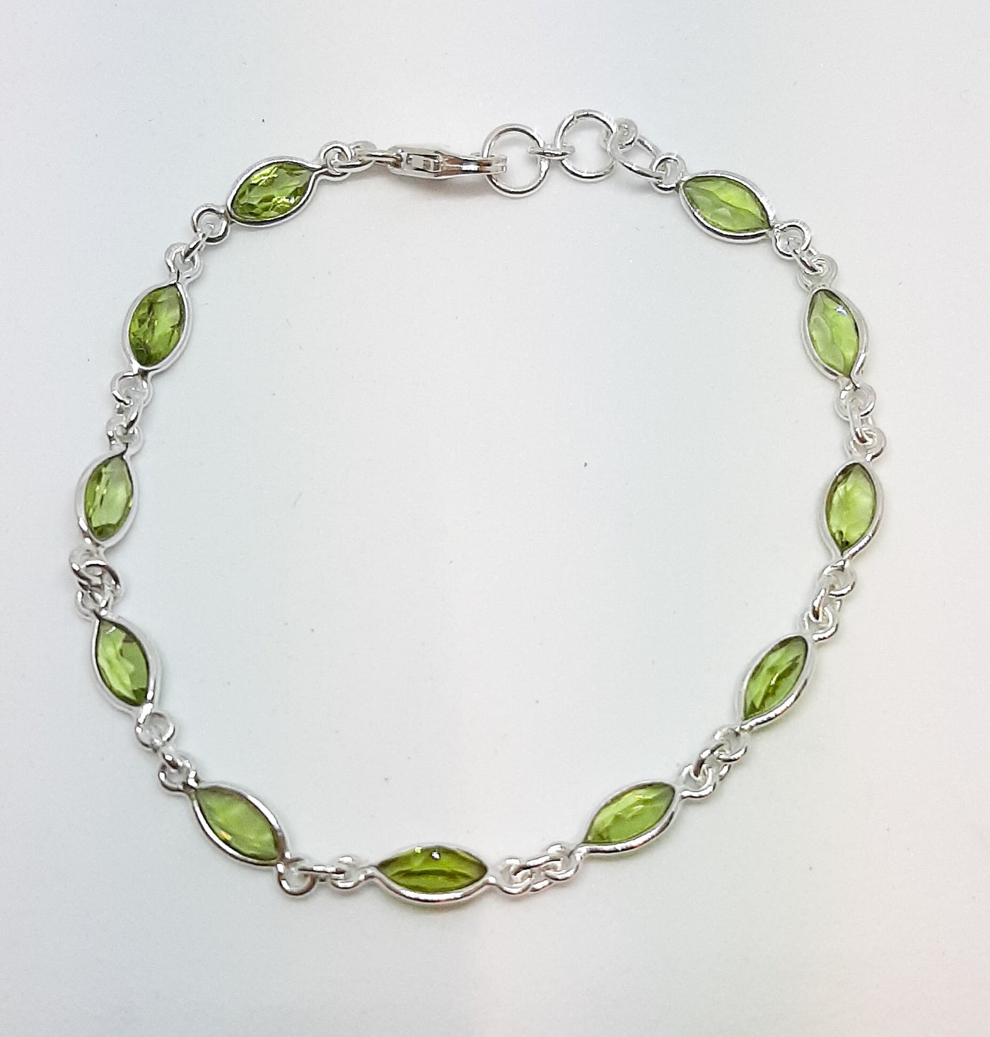 Marquis Peridot Bracelet