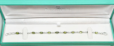 Marquis Peridot Bracelet
