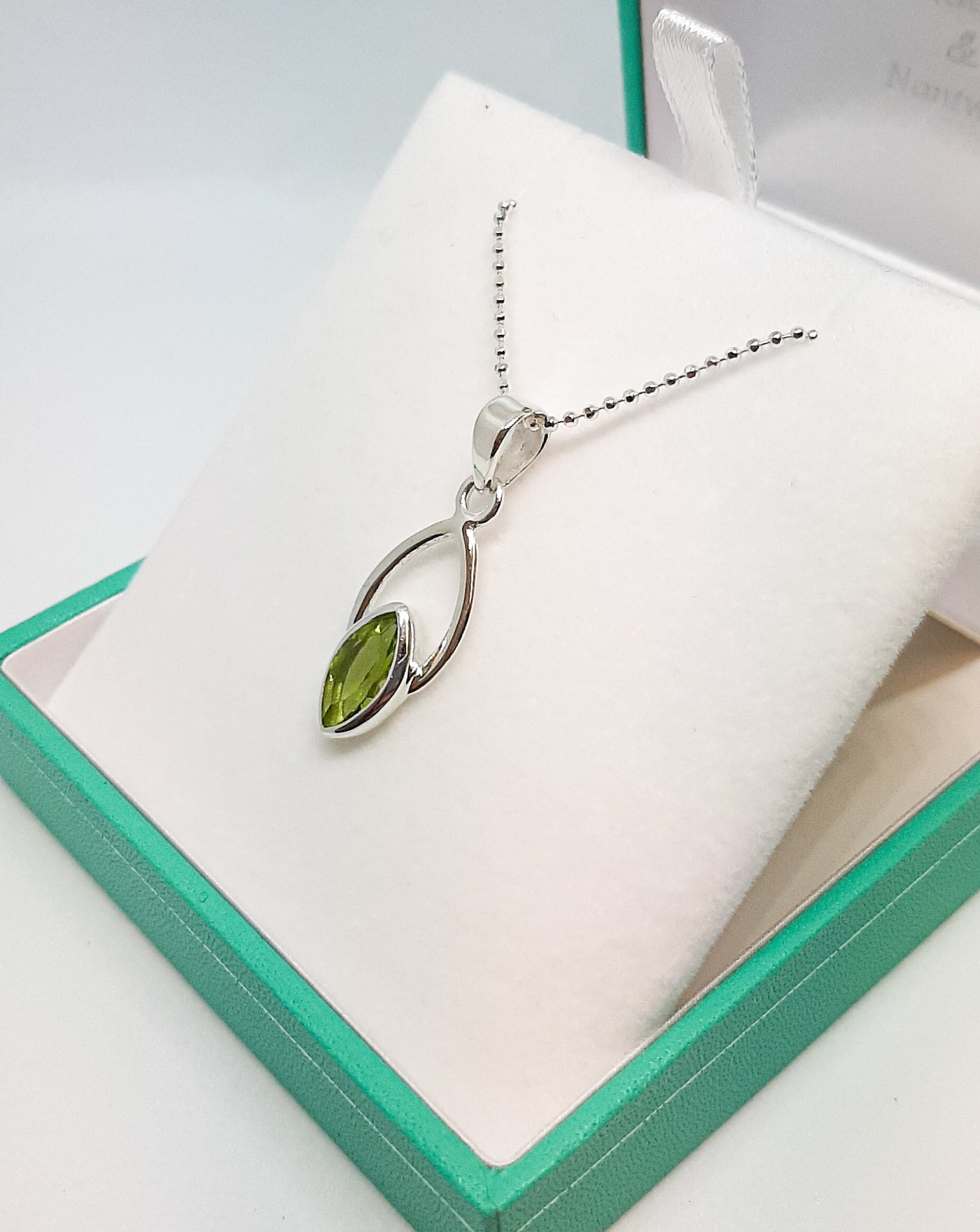 Marquis Peridot Pendant