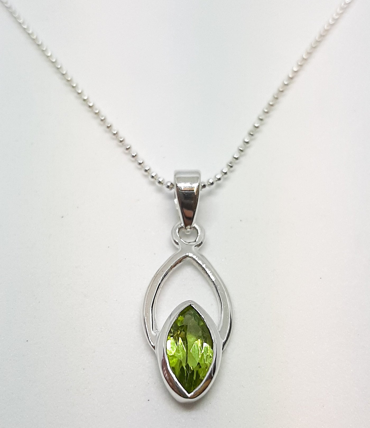 Marquis Peridot Pendant