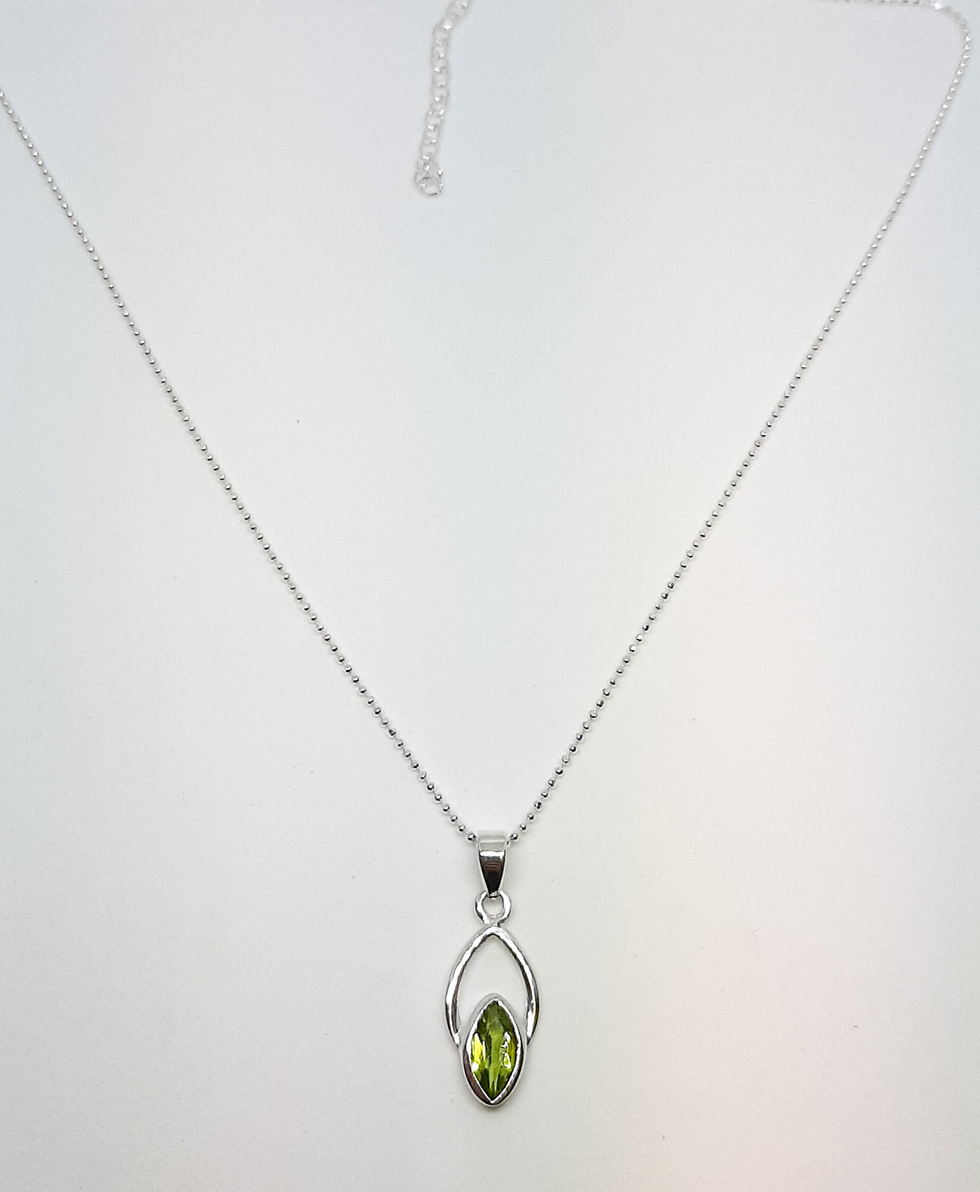 Marquis Peridot Pendant