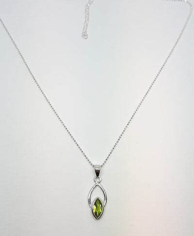 Marquis Peridot Pendant
