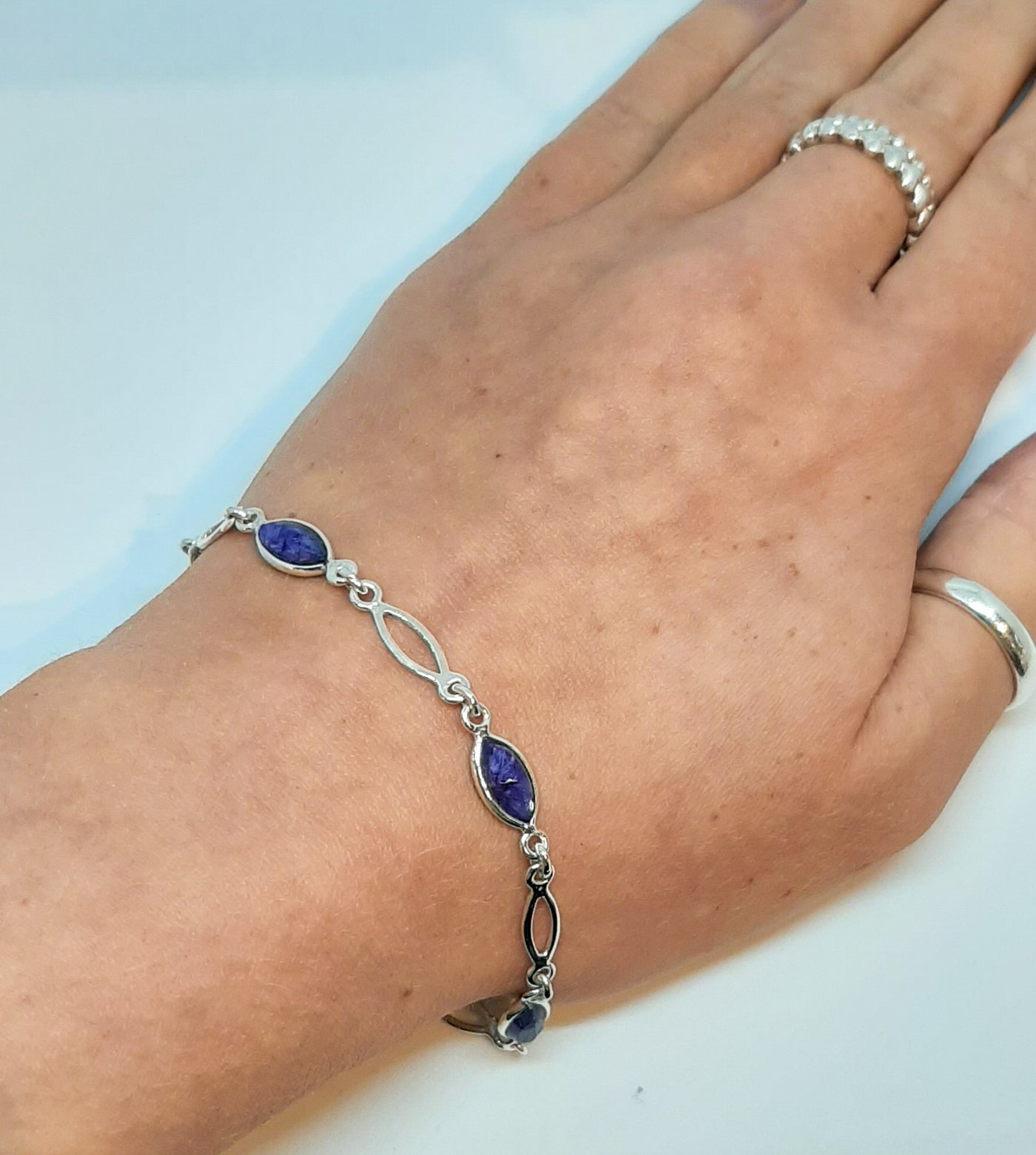 Sapphire Marquis Bracelet