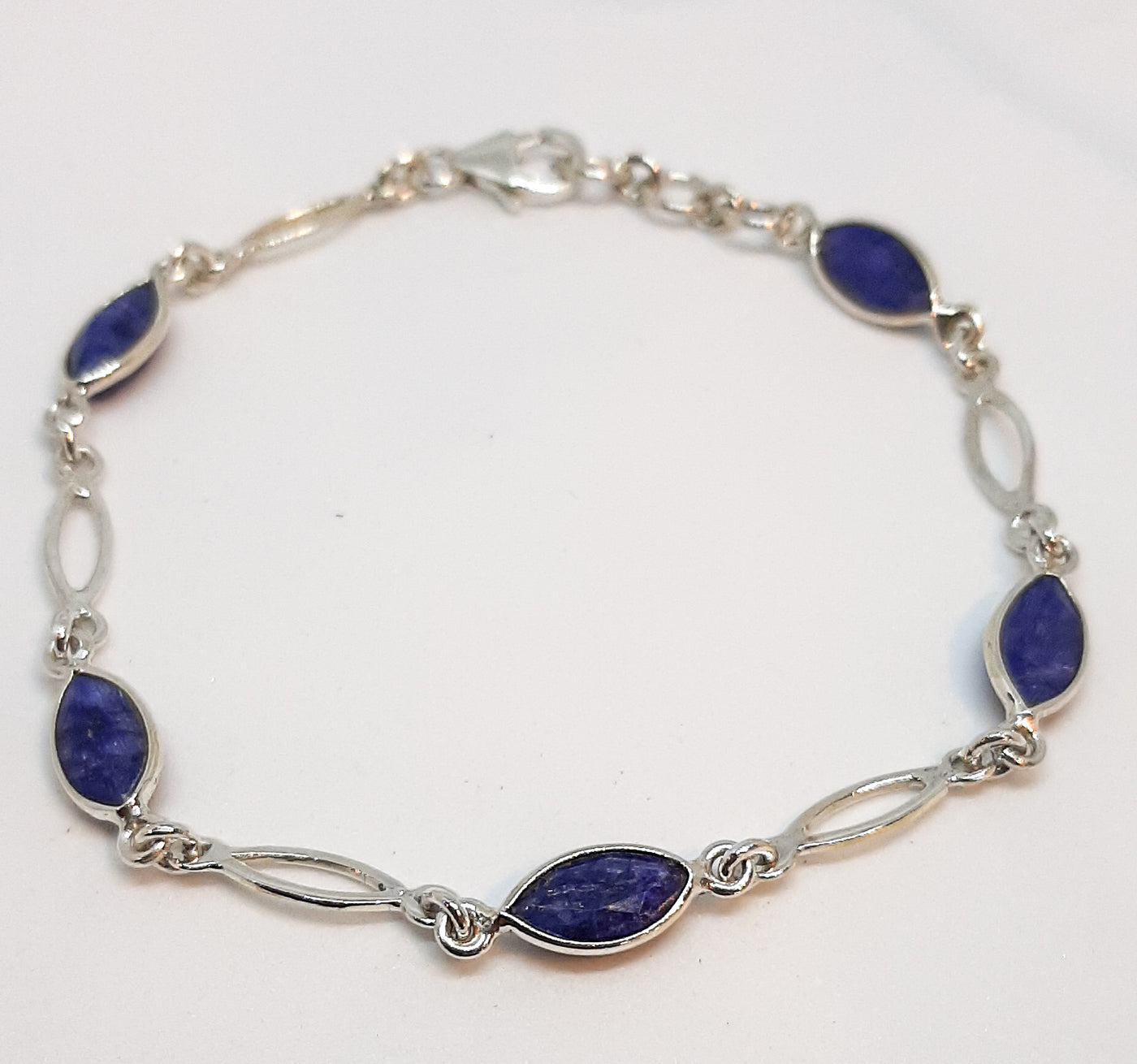 Sapphire Marquis Bracelet