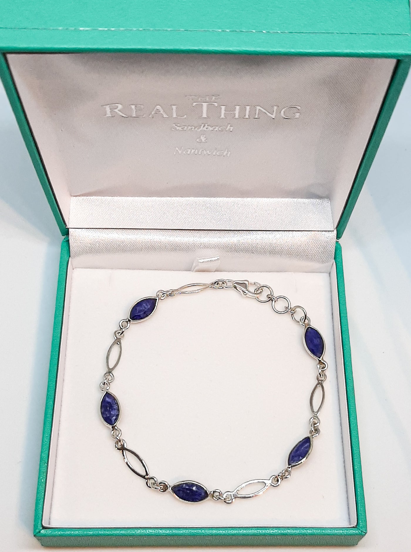 Sapphire Marquis Bracelet