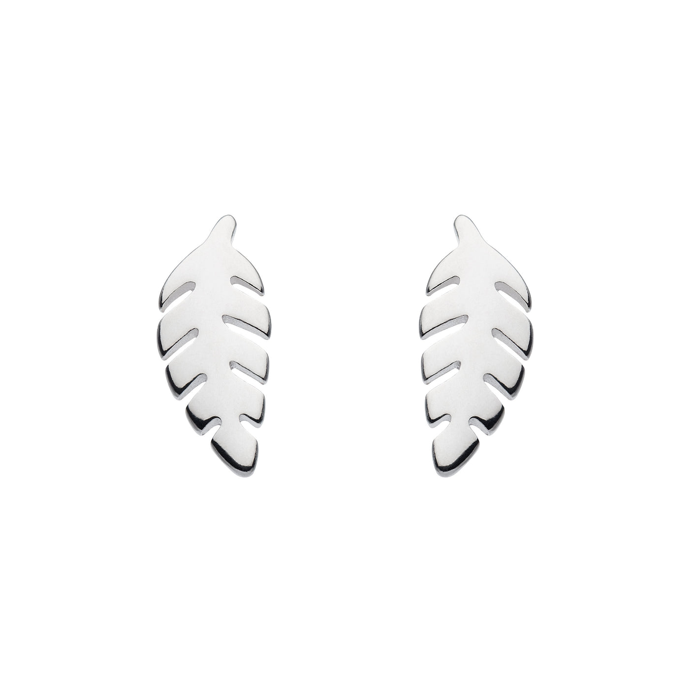 Dew Leaf Stud Earrings