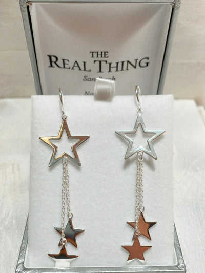 Shooting Stars Drop Earrings