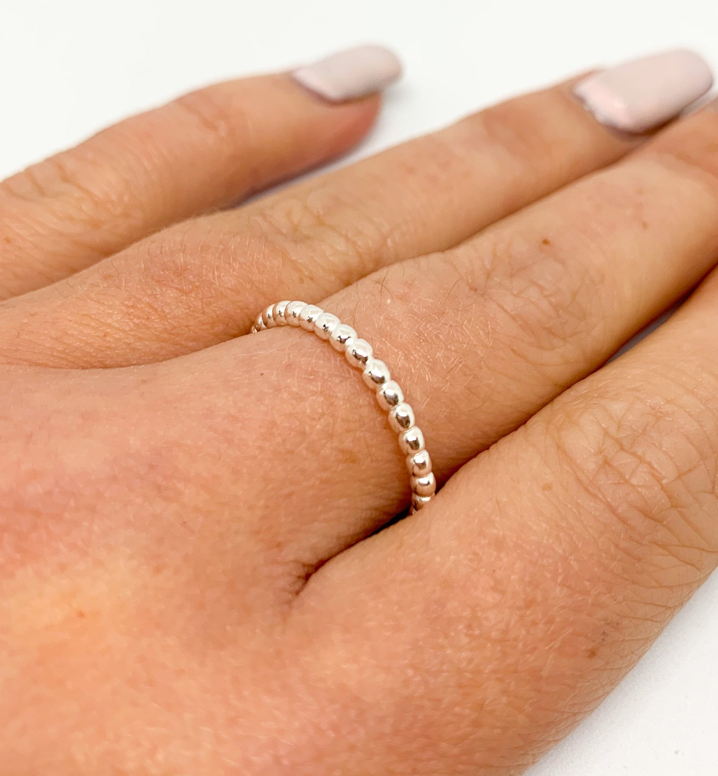 Silver Bubble Ring