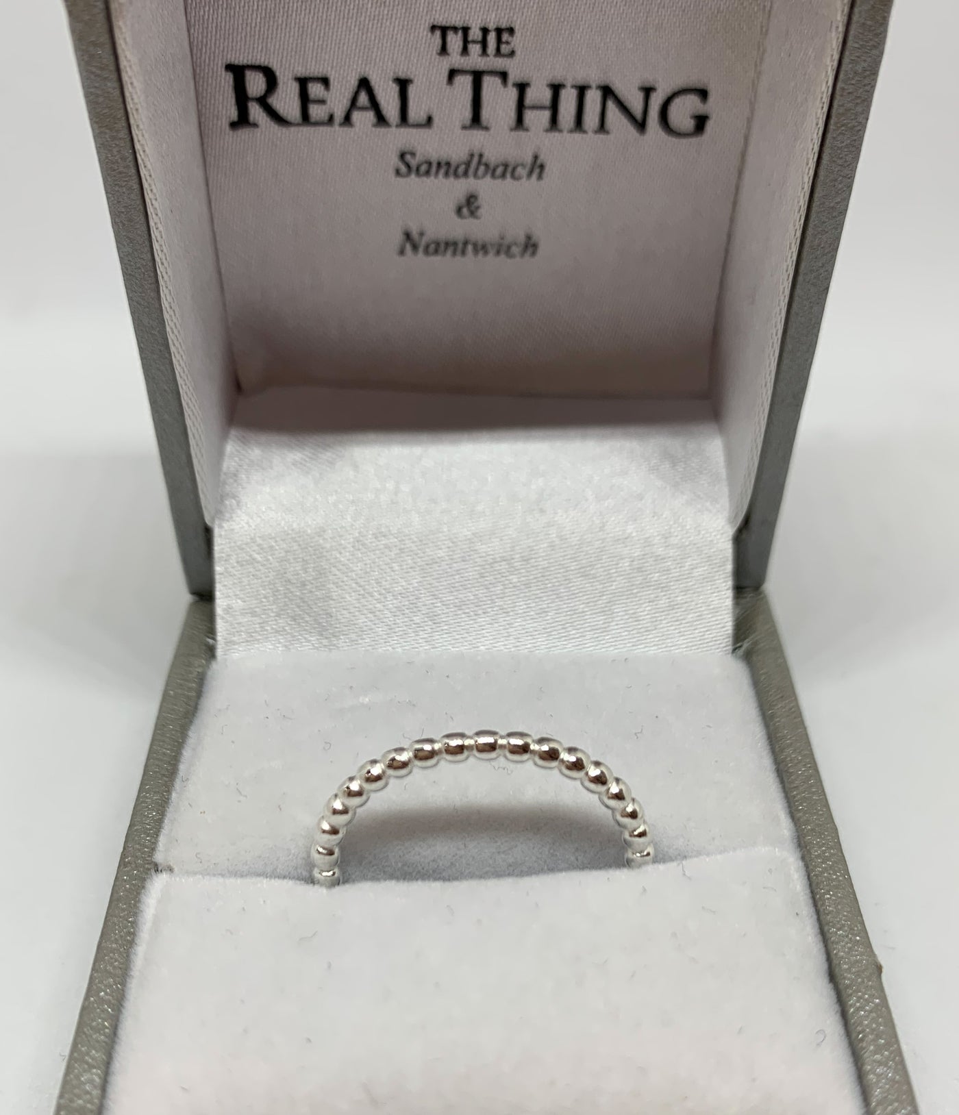 Silver Bubble Ring