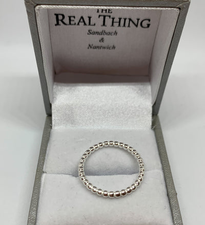 Silver Bubble Ring