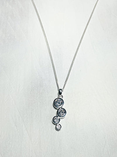 Dew Scattered Cz Pendant