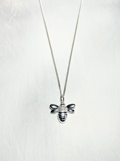 Dew CZ Bee Pendant