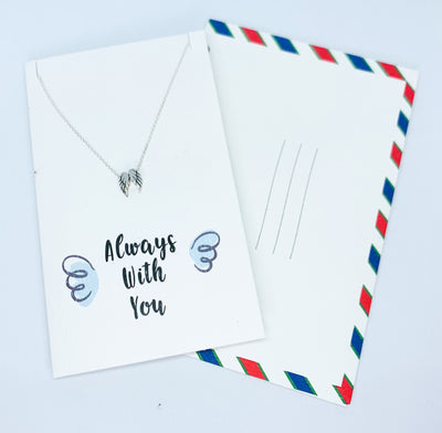 Always With You Angel Wings Necklace