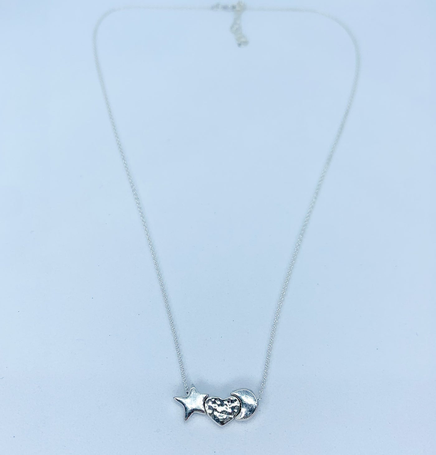 Star Moon Heart Necklace
