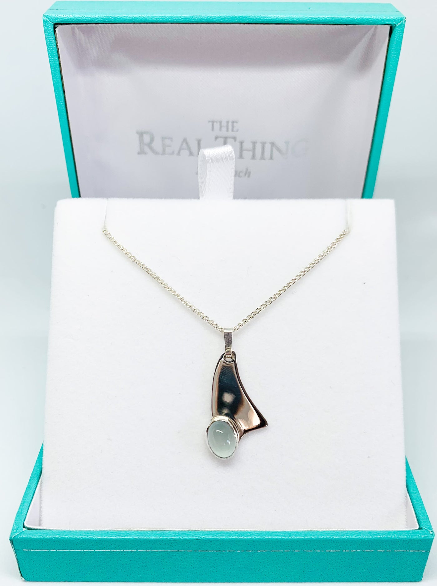 Contemporary Aquamarine Pendant