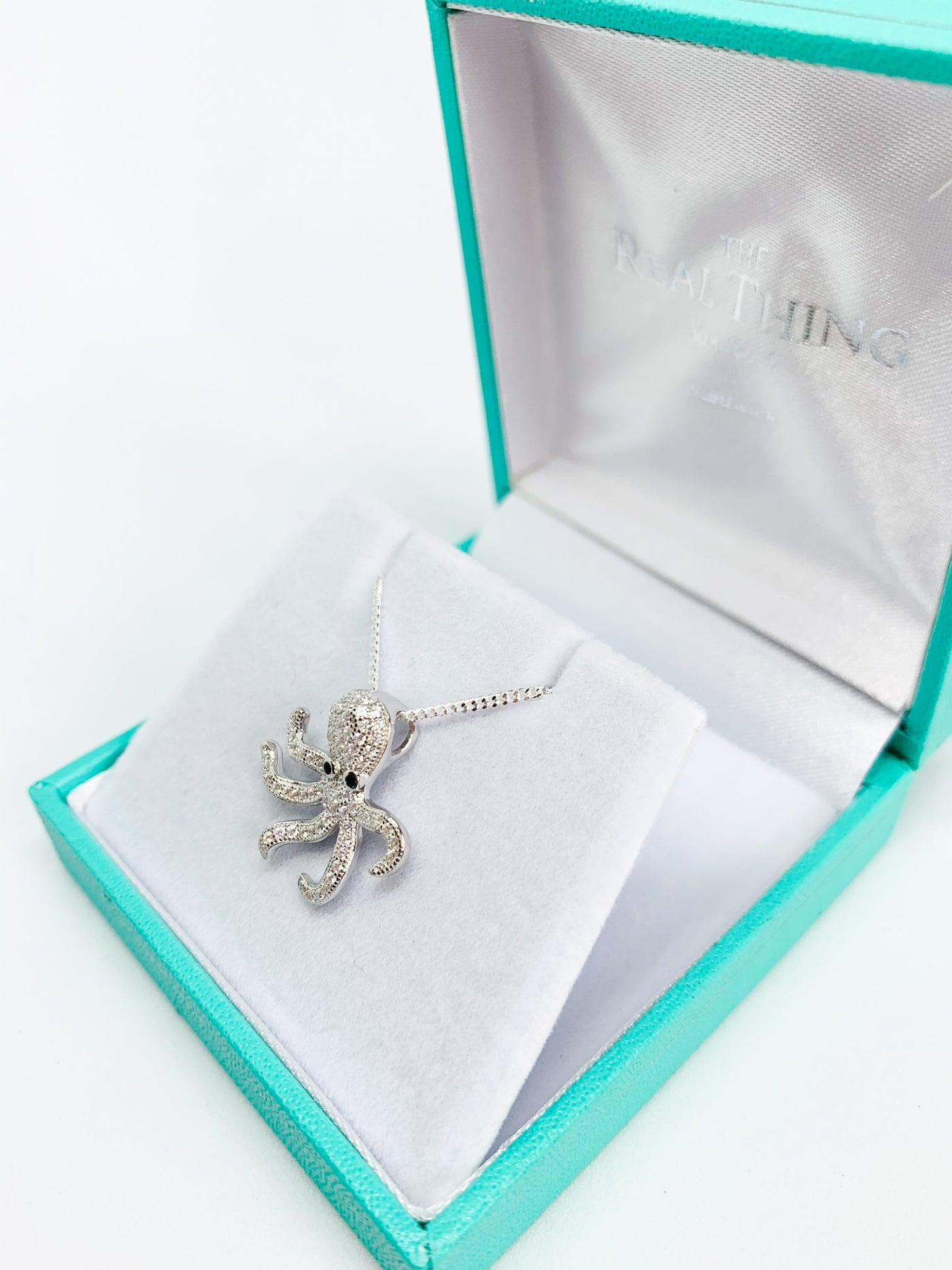 Crystal Octopus Pendant