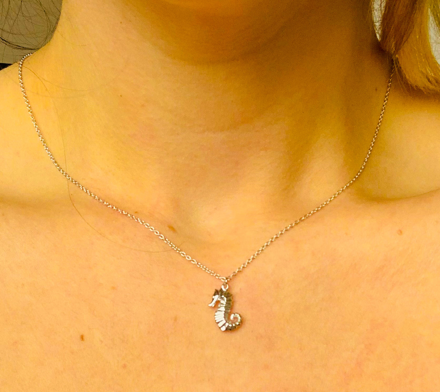 3D Seahorse Pendant