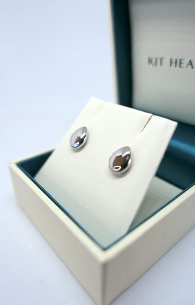 Kit Heath Coast Pebble Stud Earrings