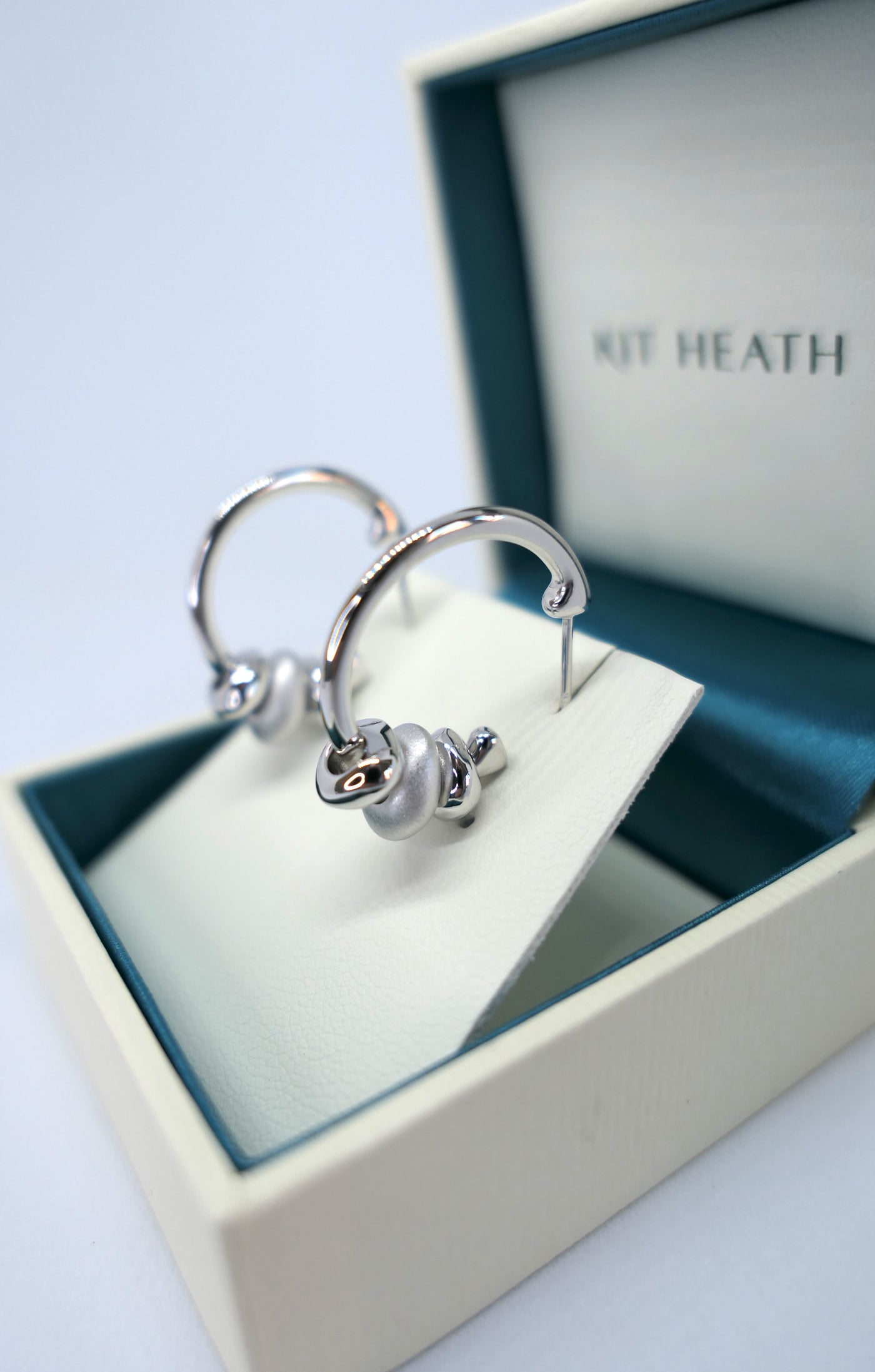 Kit Heath Coast Tumble Sandblast Hoop Earrings