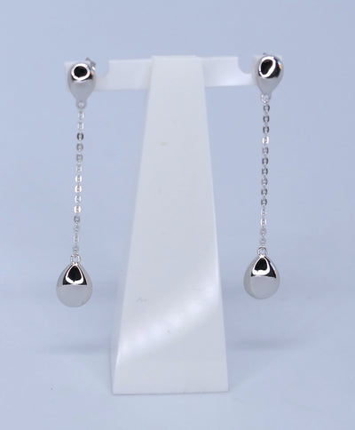 Kit Heath Coast Pebble Chain Drop Earrings