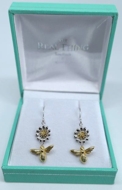 Bee & Daisy Earrings