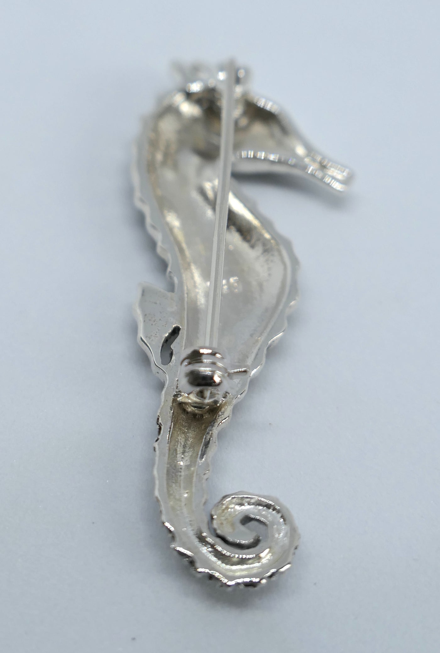 Marcasite Seahorse Brooch