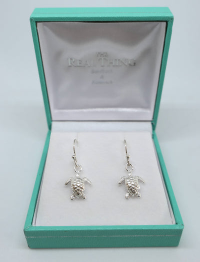 Turtle Drop Earrings