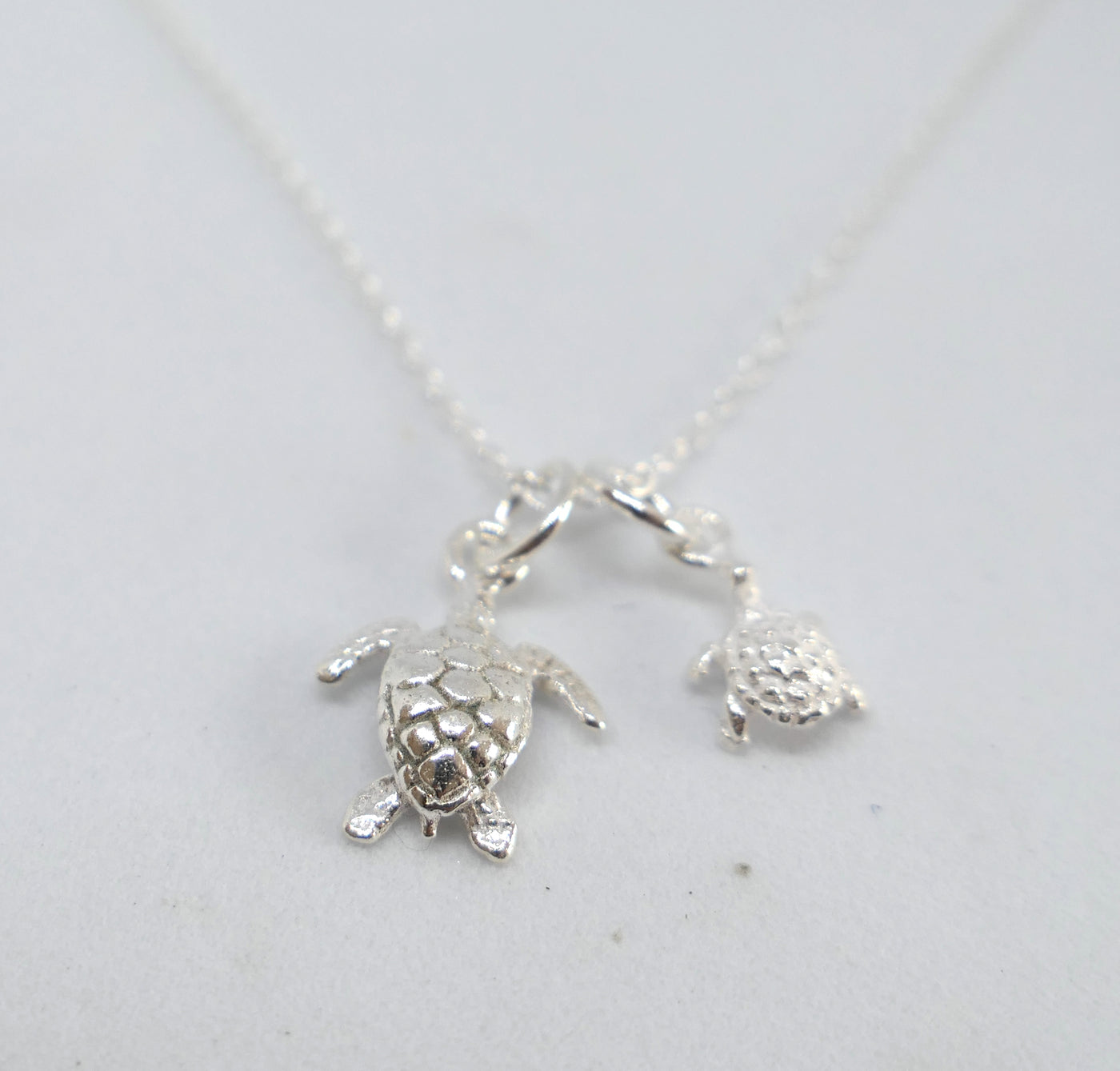 Mum & Baby Turtle Necklace