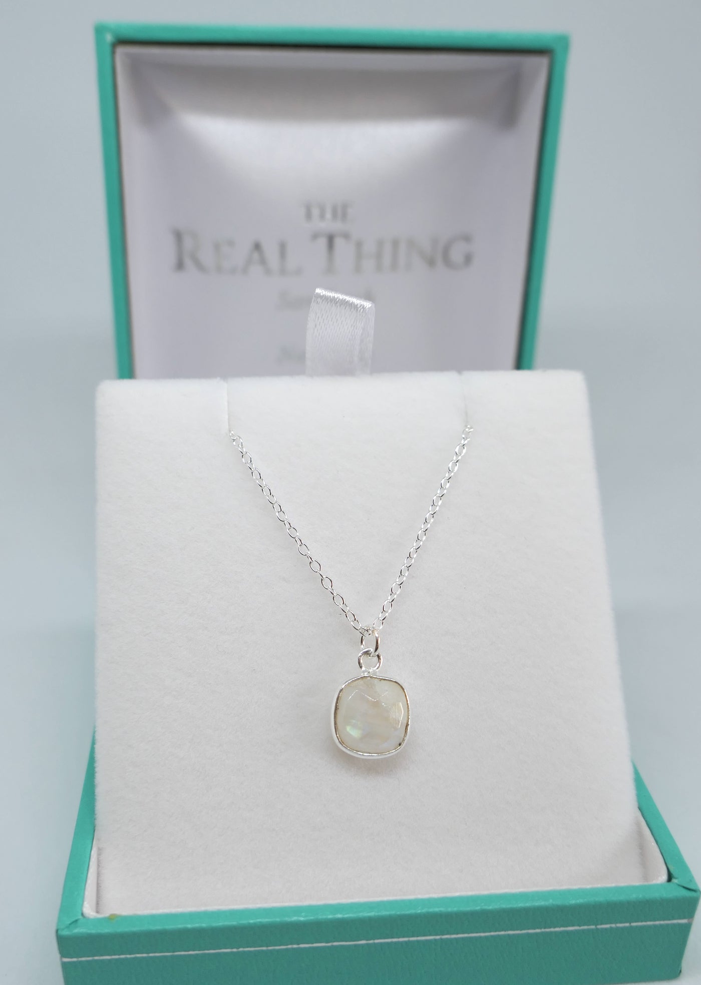 Moonstone Square Pendant