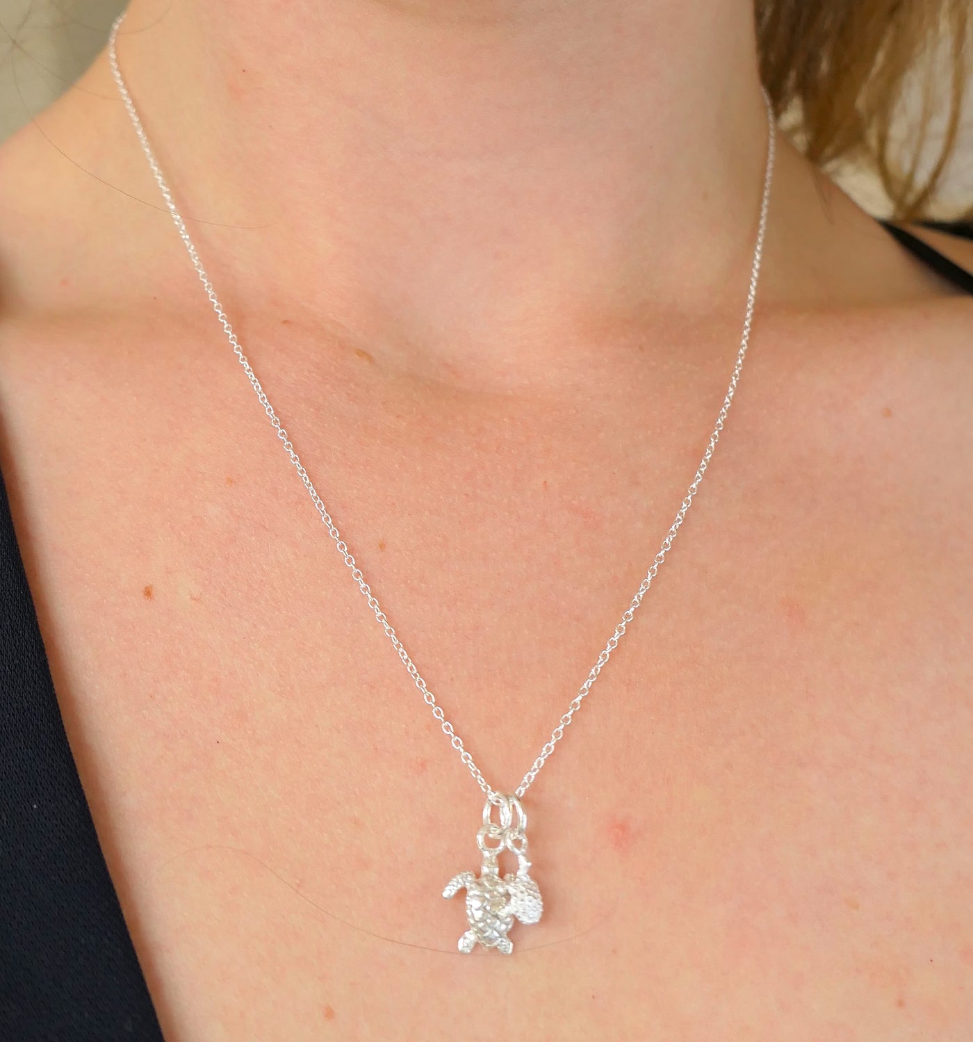 Mum & Baby Turtle Necklace