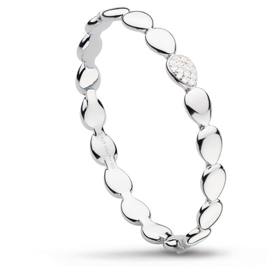 Kit Heath Coast Pebble CZ Bangle